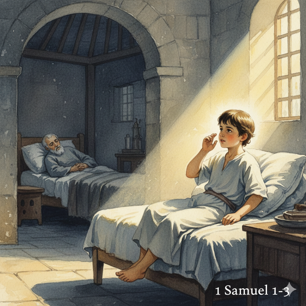 El nen Samuel al temple